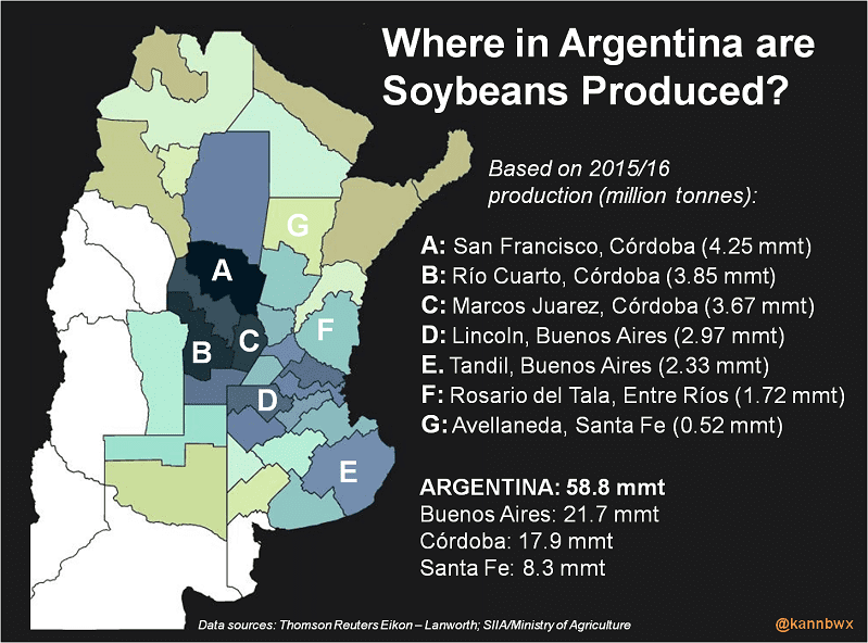 KORY MELBY SOYBEANS IN ARGENTINA